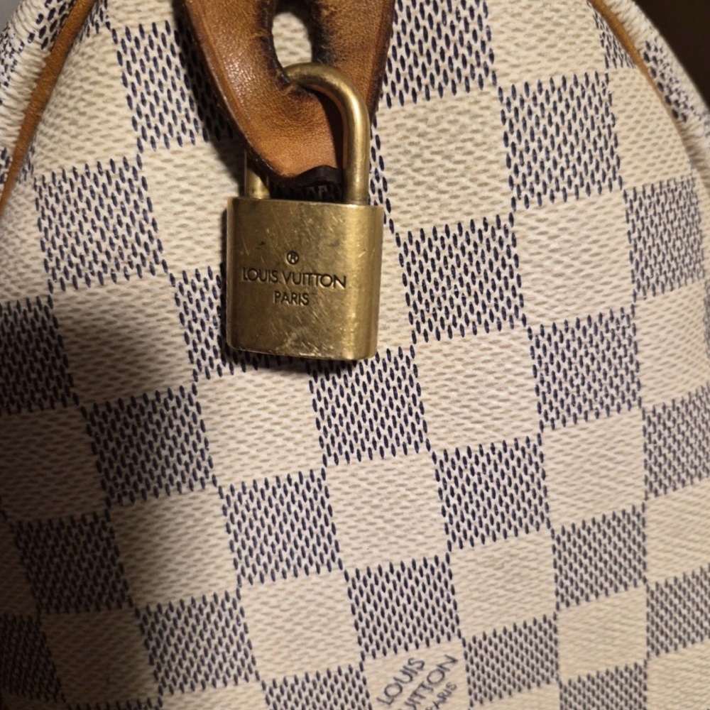 Louis Vuitton Speedy 35 Damier Azure - Picture 10 of 10